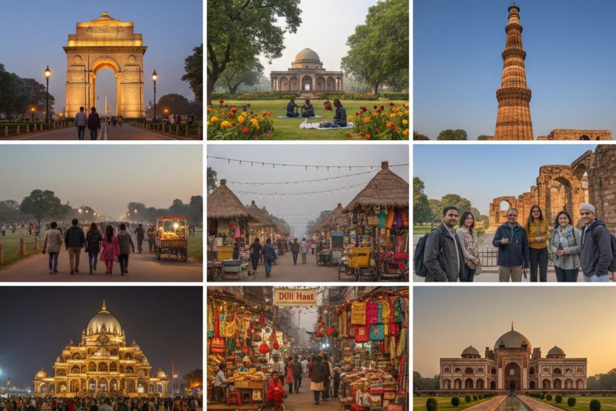 Top 7 Places in Delhi to Visit in Winters