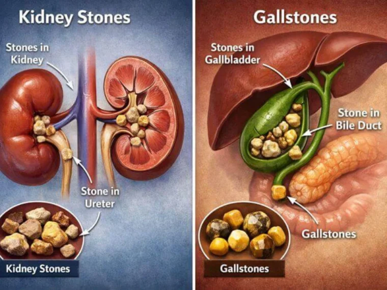 Kidney vs Gallbladder Stones
